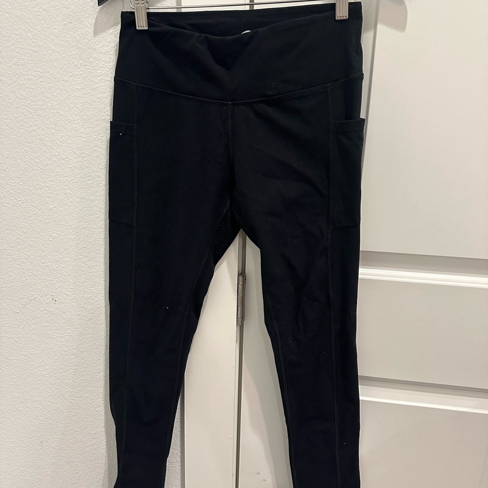 Black High-Waisted Leggings